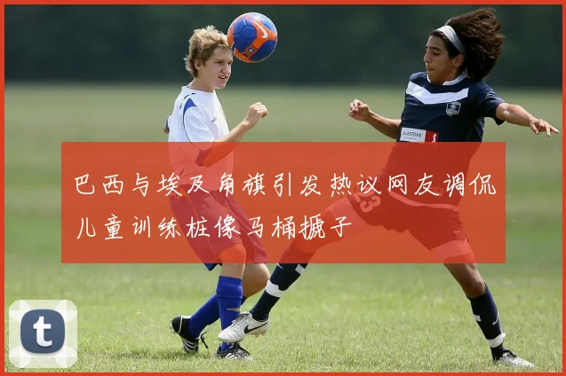 巴西与埃及角旗引发热议网友调侃儿童训练桩像马桶搋子